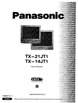 Panasonic TX14JT1 Operating instructions