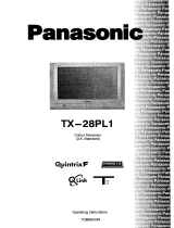 Panasonic TX28PL1 Operating instructions