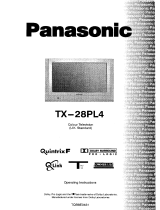 Panasonic TX28PL4 Operating instructions