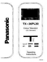 Panasonic TX36PL30 Operating instructions
