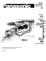 Panasonic NVMS5B Operating instructions