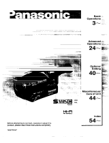 Panasonic NVS70B Operating instructions