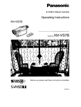 Panasonic NVVS7B Operating instructions