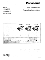 Panasonic NV-VZ10B User manual