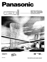 Panasonic NVDV10000B Owner's manual