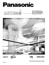 Panasonic NVHD635B User manual