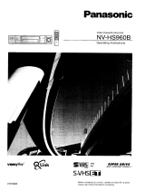 Panasonic NVHS960B Operating instructions