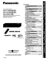 Panasonic NVFJ620 Owner's manual