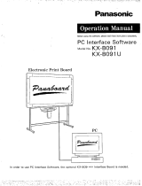 Panasonic KXR196 Operating instructions