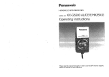 Panasonic KXG5500AL Operating instructions