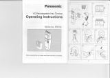 Panasonic ER230 Operating instructions
