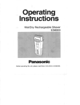 Panasonic ES8003 Operating instructions