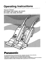 Panasonic MCE566 Operating instructions