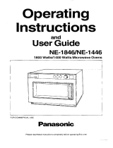 Panasonic NE1846 Operating instructions