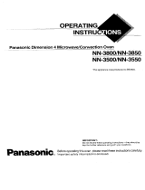 Panasonic NN3500 Operating instructions