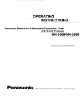 Panasonic NN3959 Operating instructions