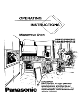 Panasonic NN6452 Operating instructions