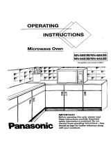 Panasonic NN6403B Operating instructions