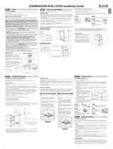 LG Electronics LWC3063BD Installation guide