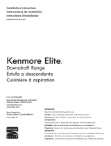 Kenmore Elite 42783 Installation guide