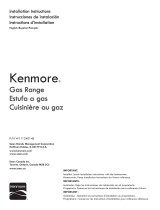 Kenmore 75113 Installation guide