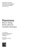 Kenmore 95113 Installation guide