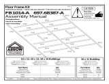 Arrow Storage Products 697.68387-A Owner's manual