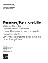 Kenmore 14523 Installation guide