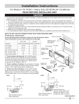 Frigidaire 77185 User manual