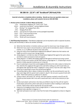 DuraBoard DB-2BK Kit Operating instructions