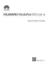 Huawei Mediapad M3 lite 10 Quick start guide