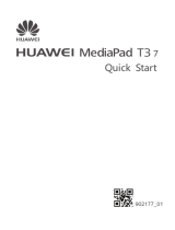 Huawei HUAWEI MediaPad T3 7 Quick start guide