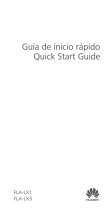 Huawei Y9 2018 Quick start guide