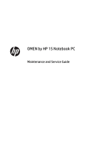 HP OMEN - 15-ce044nf User guide
