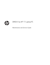HP OMEN X - 17-ap001nl User guide