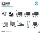 HP ENVY 24 23.8-inch IPS Monitor with Beats Audio Installation guide