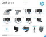 HP EliteDisplay E230t 23-inch Touch Monitor Installation guide
