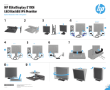 HP EliteDisplay E190i 18.9-inch LED Backlit IPS Monitor Installation guide