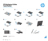 HP EliteDisplay S230tm 23-inch Touch Monitor Installation guide