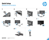 HP ProDisplay P200 19.5-in LED Backlit Monitor Installation guide