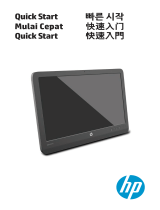 HP Slate 21 Pro All-in-One PC Quick start guide
