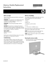 HP Pavilion 24-a000 All-in-One Desktop PC series Operating instructions