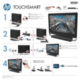 HP TouchSmart 420-1100 Desktop PC series Installation guide
