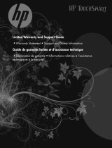 HP TouchSmart 620-1100 3D Edition Desktop PC series User guide