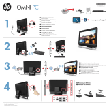 HP Omni 120-1045l Desktop PC Installation guide