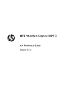 HP Embedded Capture Device License 500 Plus LTU Reference guide