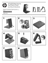 HP L6010 10.4-inch Retail Monitor Operating instructions