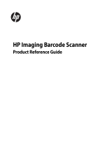 HP Imaging Barcode Scanner Reference guide