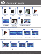 HP df730v1 Digital Picture Frame Quick start guide