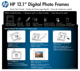 HP df1200a Digital Picture Frame Quick start guide